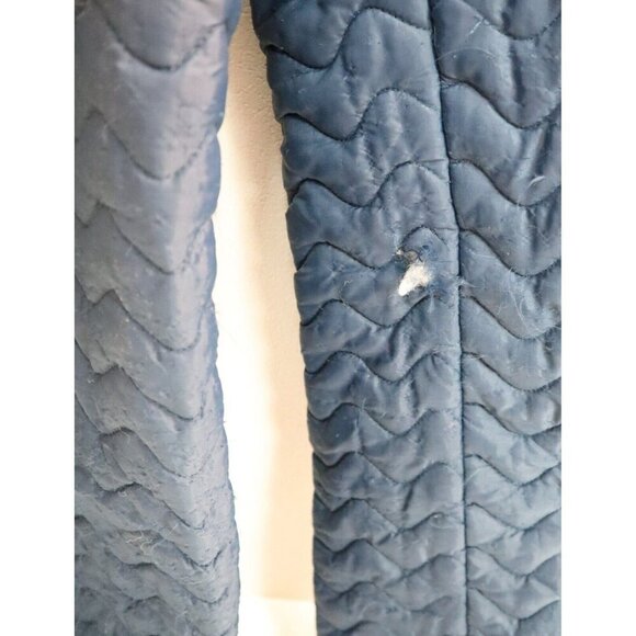 VINTAGE 70'S BLUE QUILTED INSULATED COVERALL SNOWSUIT - Picture 4 of 11